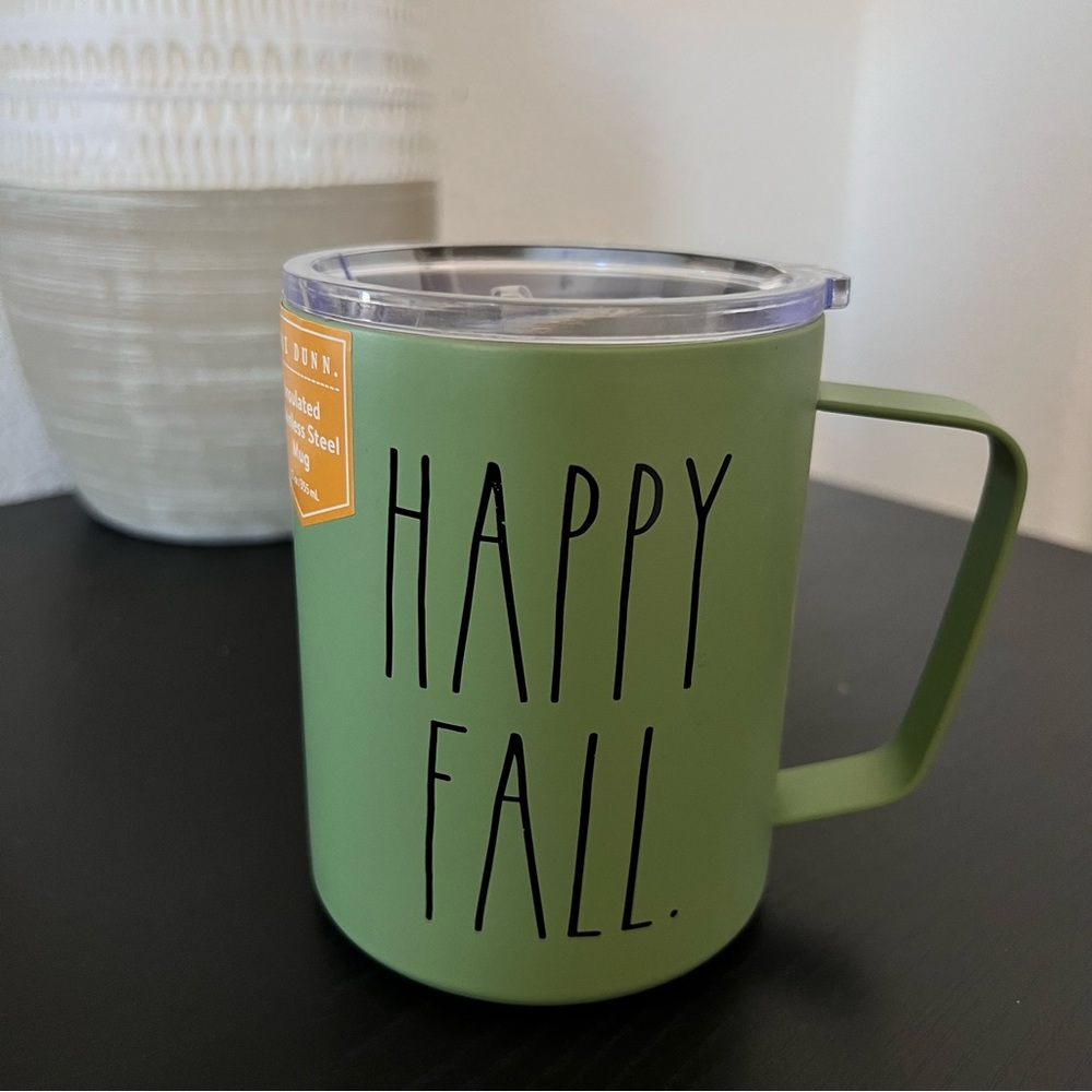 Rae Dunn “HAPPY FALL” Insulated Stainless Steel Mug